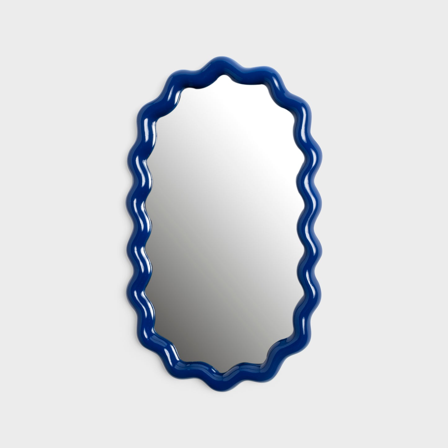 Wall Mirror Zigzag - Blue