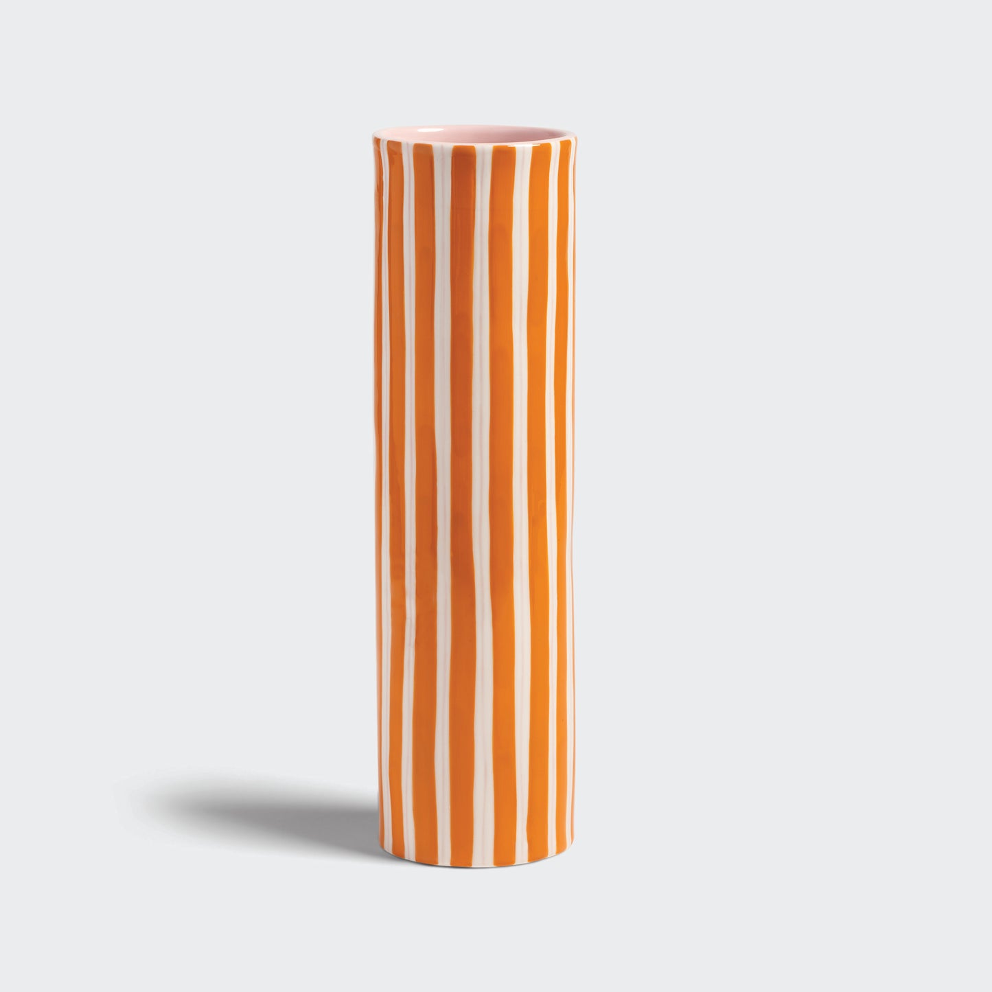 Porcelain Vase Ray - Orange/Pink