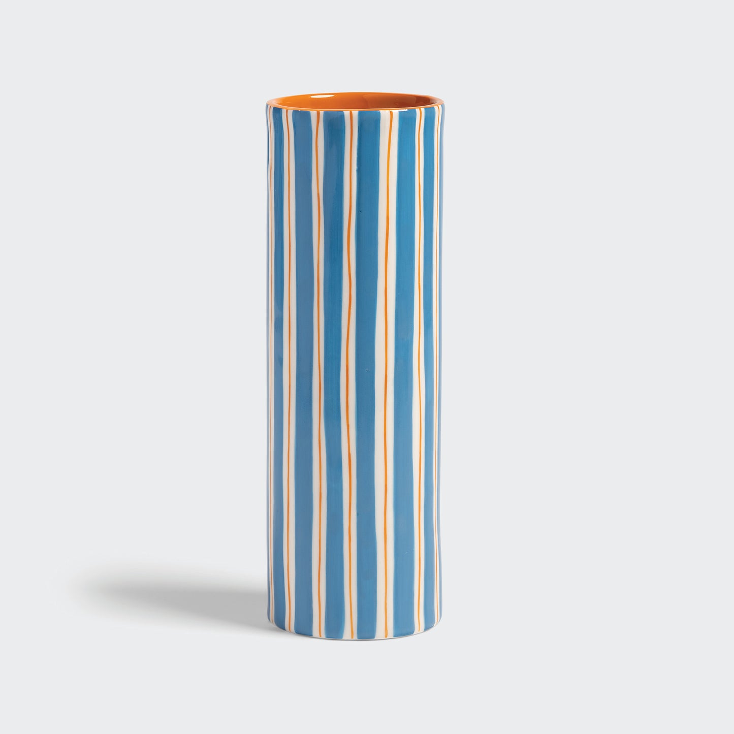 Porcelain Vase Ray - Blue/Orange