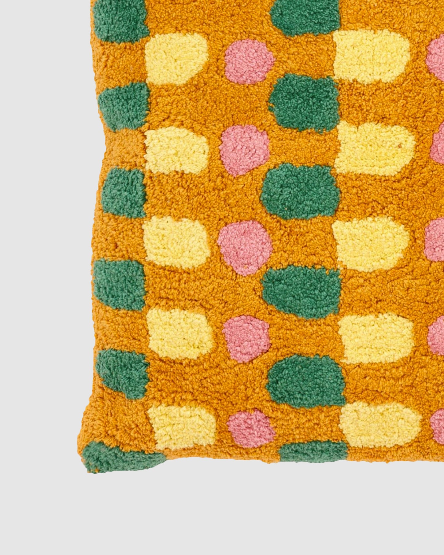 CUSHION STYLES - 45X45CM - PINK/GREEN/BROWN/YELLOW