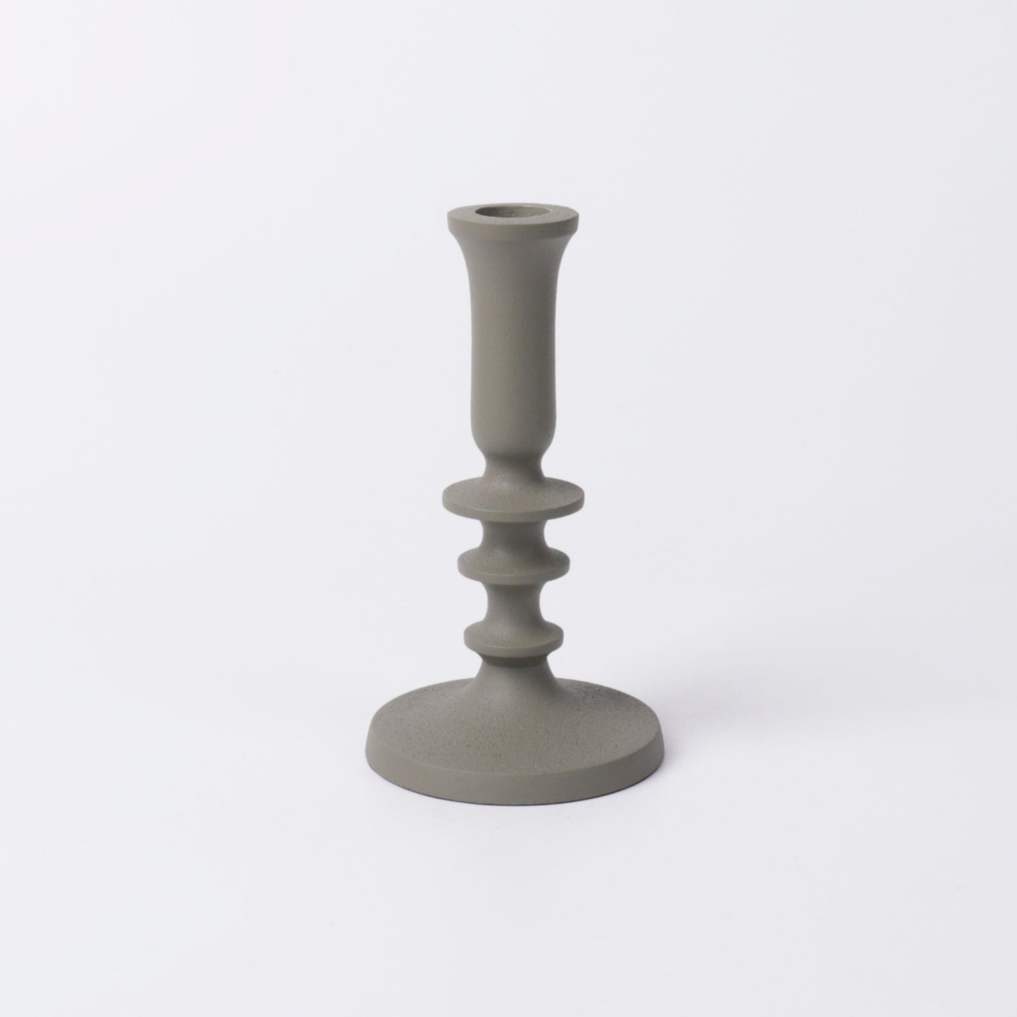 Metal Candle Holder Classic - Dark Gray