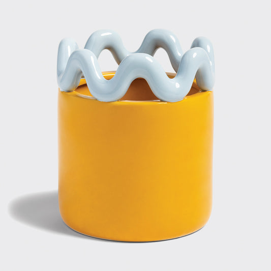 Planter Sway - Orange/Light Blue