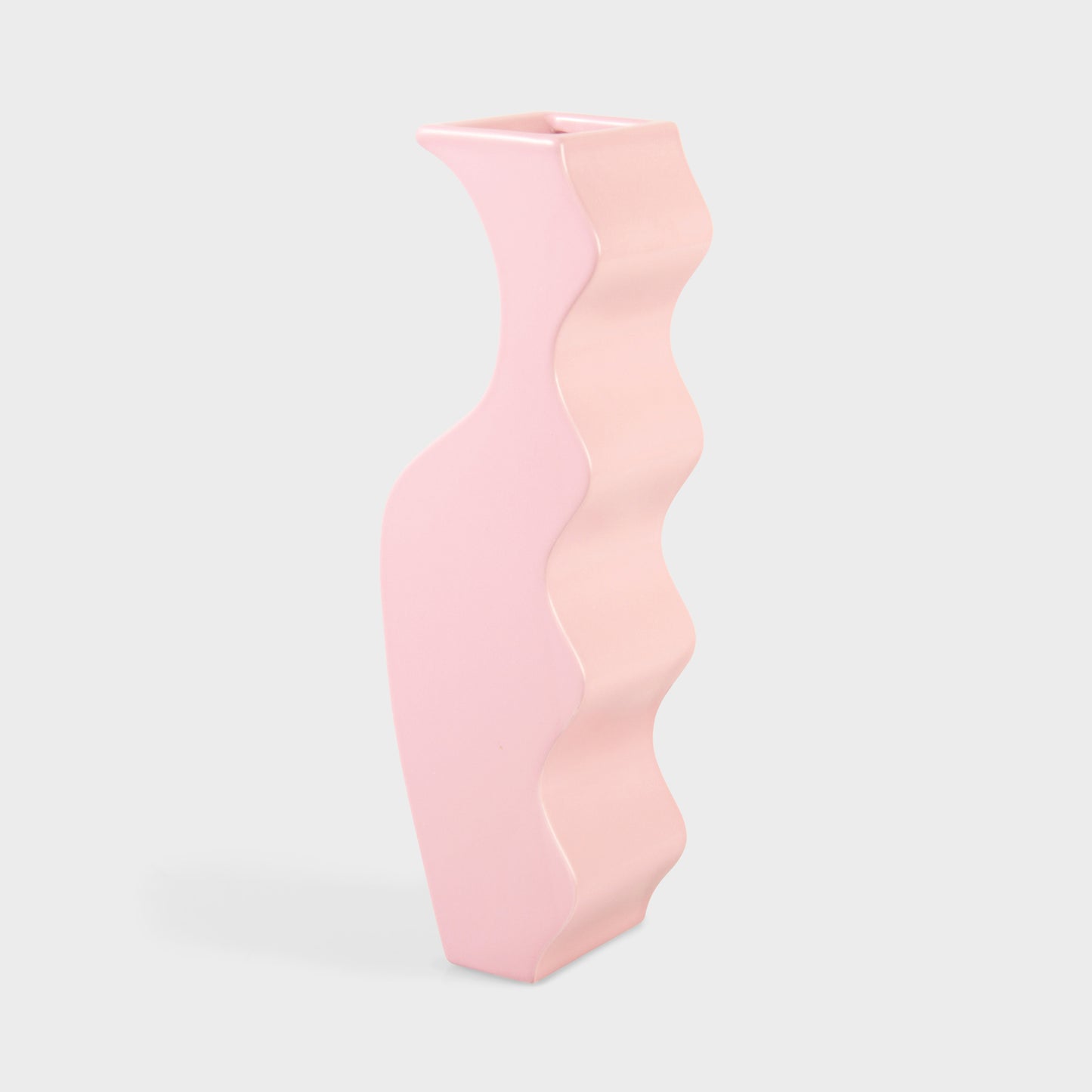 Vase Wave - Set of 2 - Orange/Pink