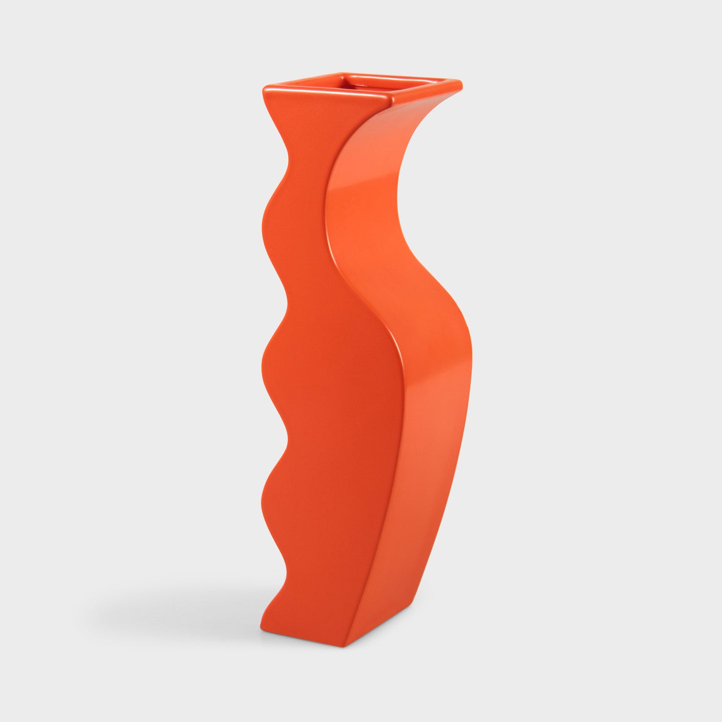 Vase Wave - Set of 2 - Orange/Pink