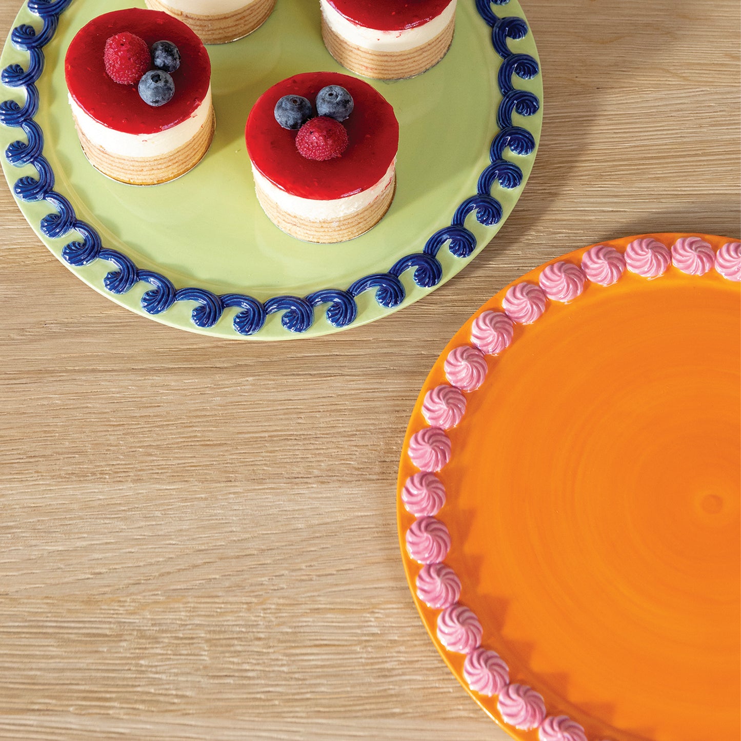 Dessert Platter Whip - Pink/Orange