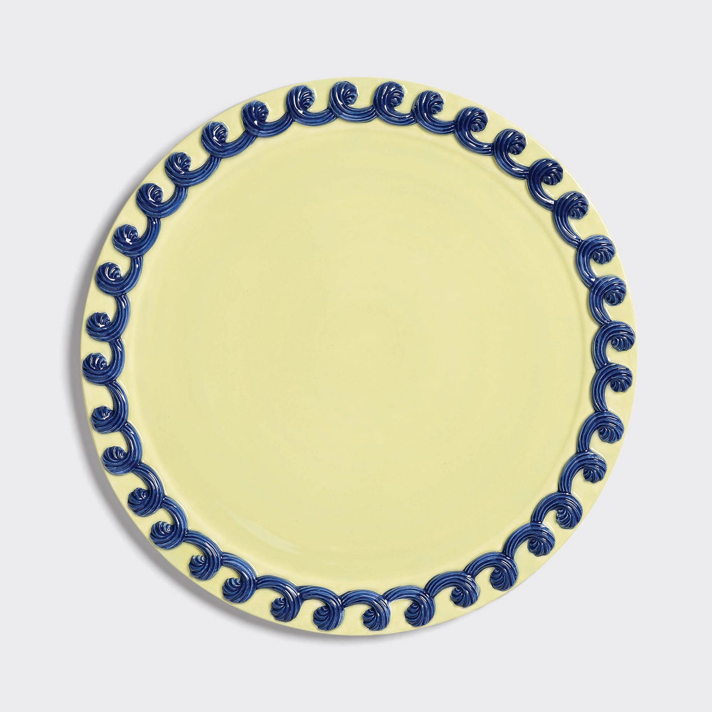 Dessert Platter Whip - Dark Blue/Lime Green