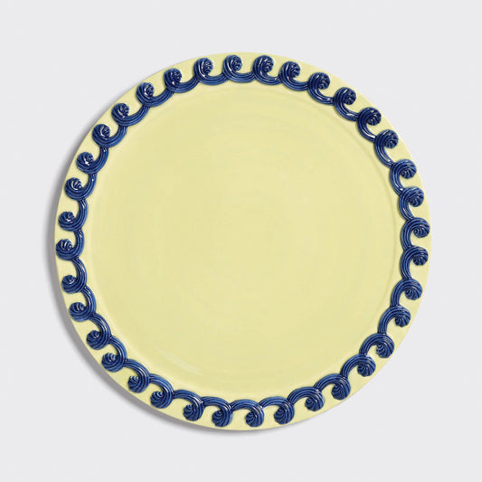 Dessert Platter Whip - Dark Blue/Lime Green