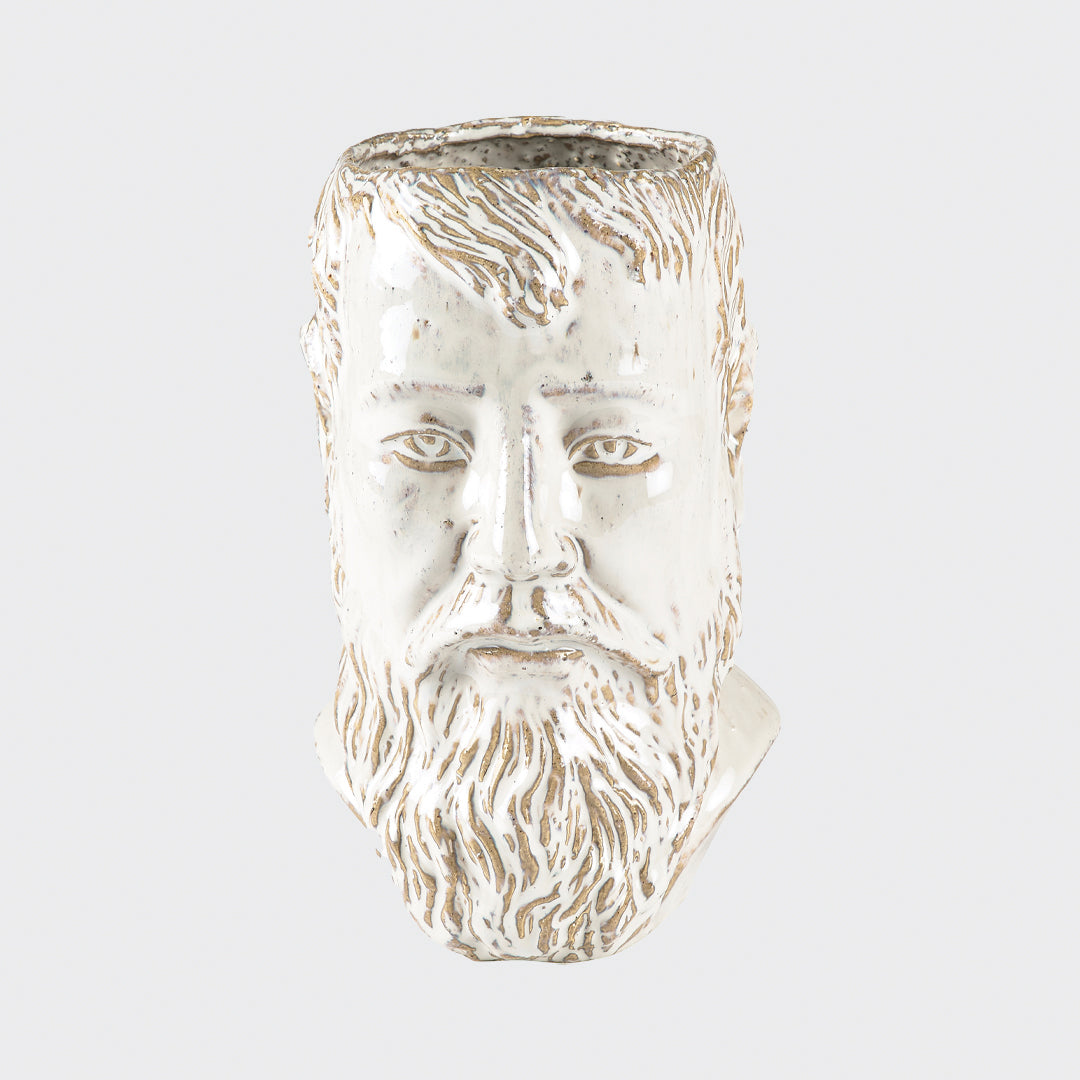VASE CALVI - 23cm - White