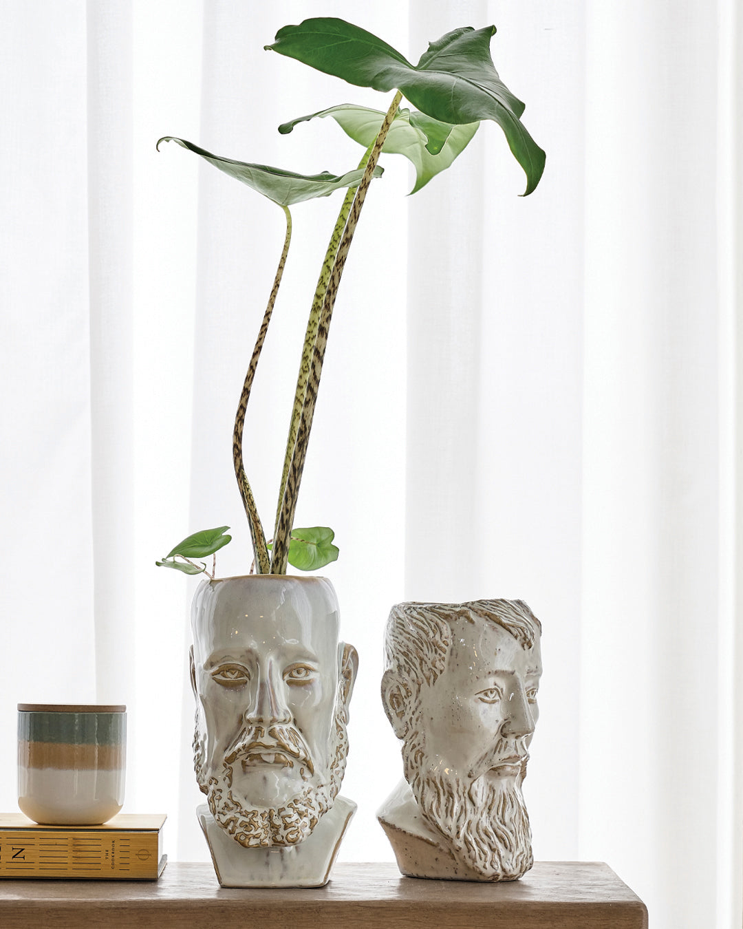 VASE CALVI - 23cm - White