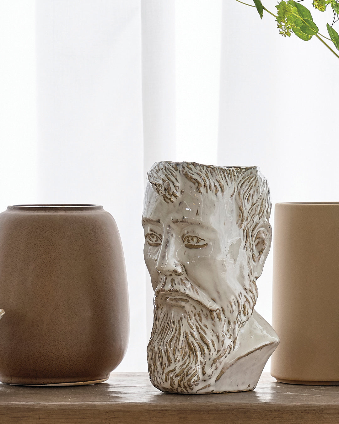 VASE CALVI - 23cm - White