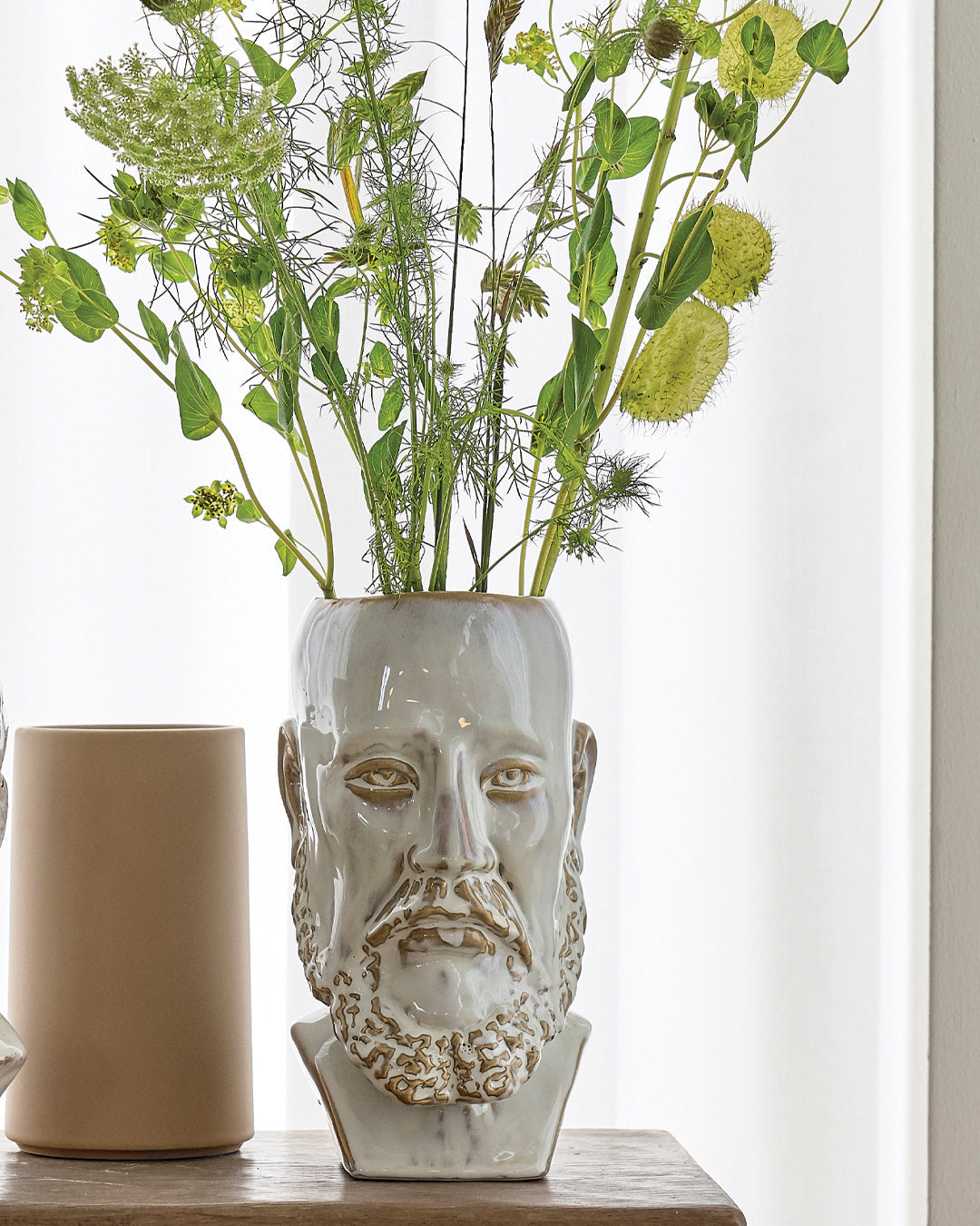 VASE CALVI - 23cm - White