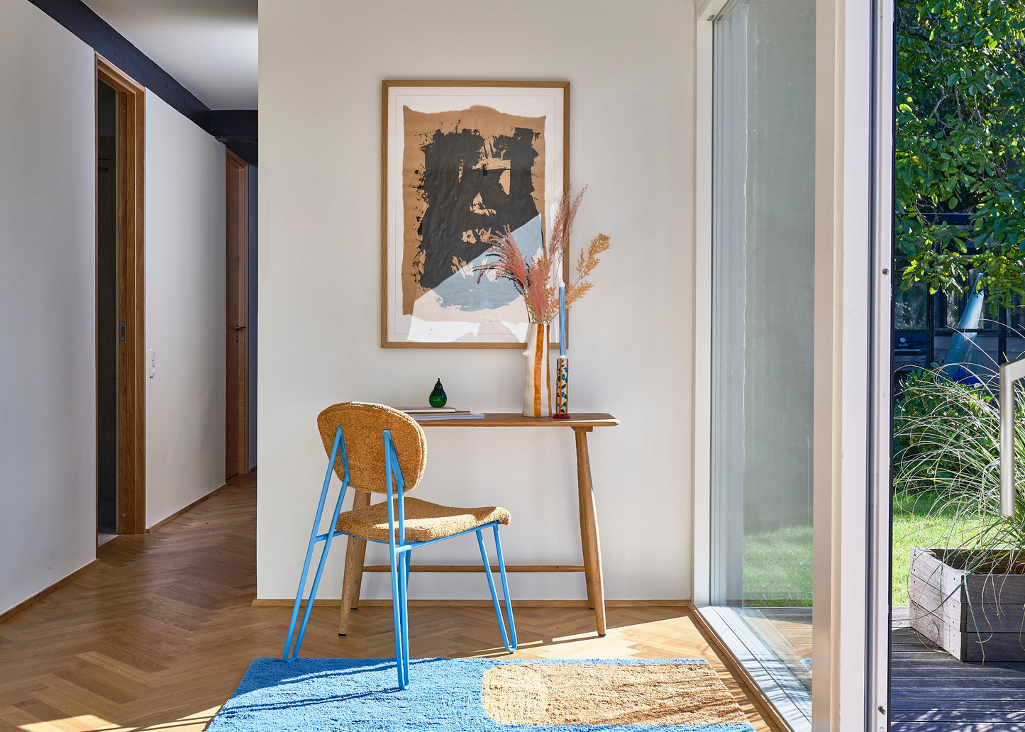Rug Styles - 70 x 140 cm - Blue/Brown