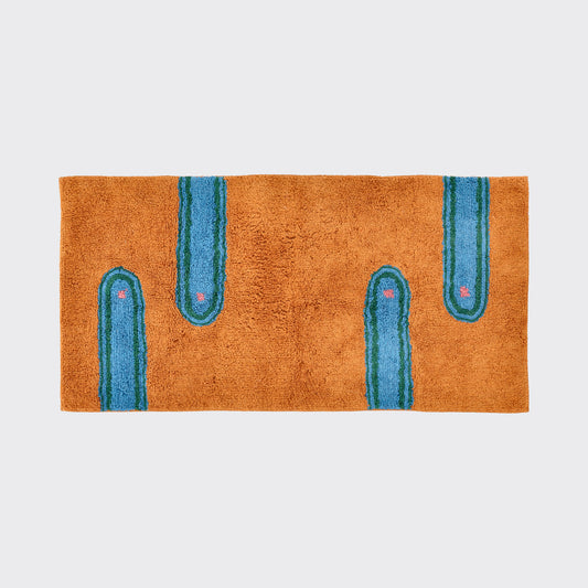 Rug Styles - 70 x 140 cm - Brown/Blue/Green/Rose