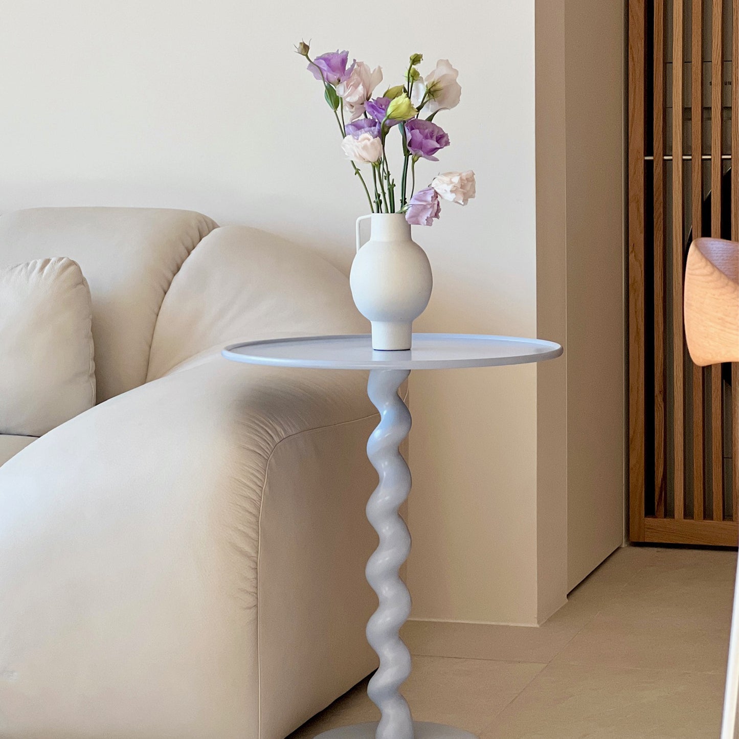 SIDE TABLE DRIZZLE - LIGHT BLUE