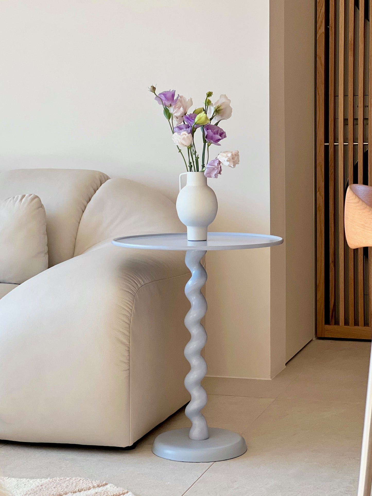 SIDE TABLE DRIZZLE - LIGHT BLUE