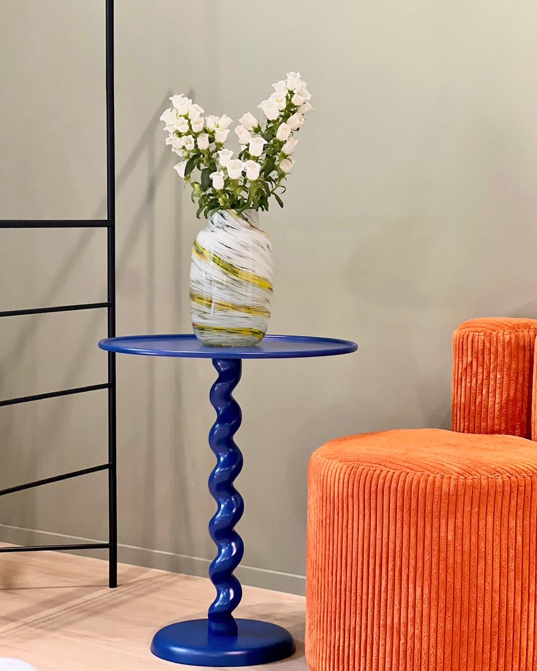 SIDE TABLE DRIZZLE - BLUE
