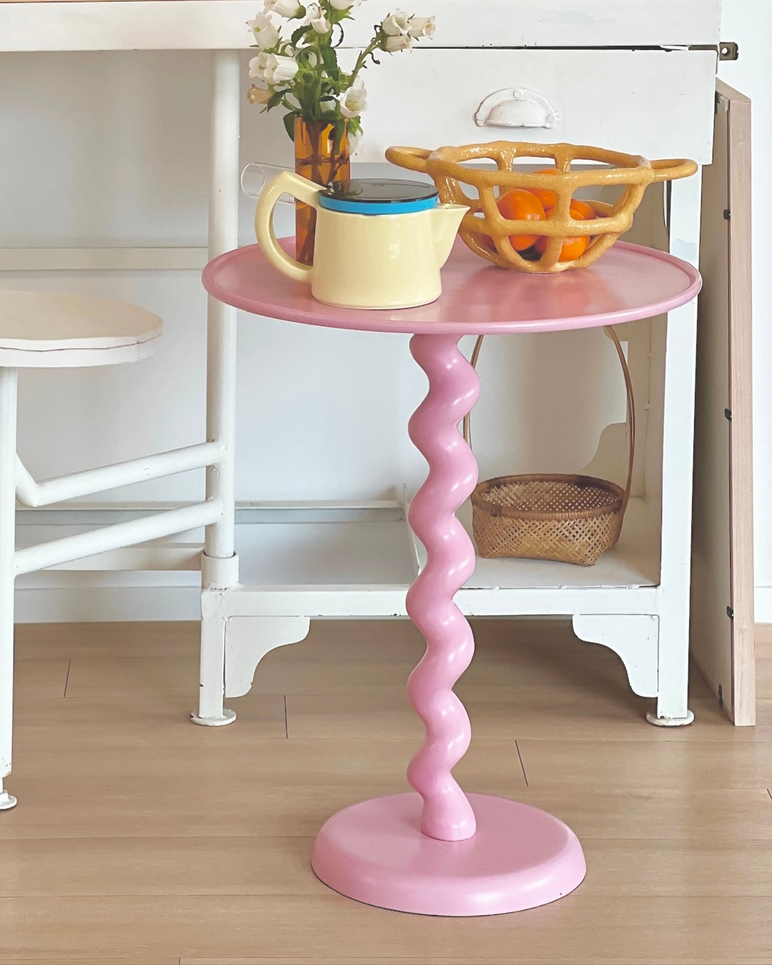 SIDE TABLE DRIZZLE - PINK
