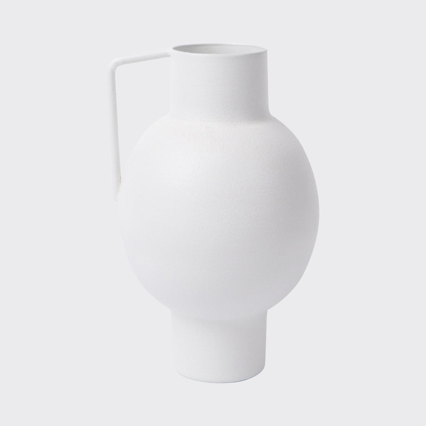 Vase Object 18cm - White