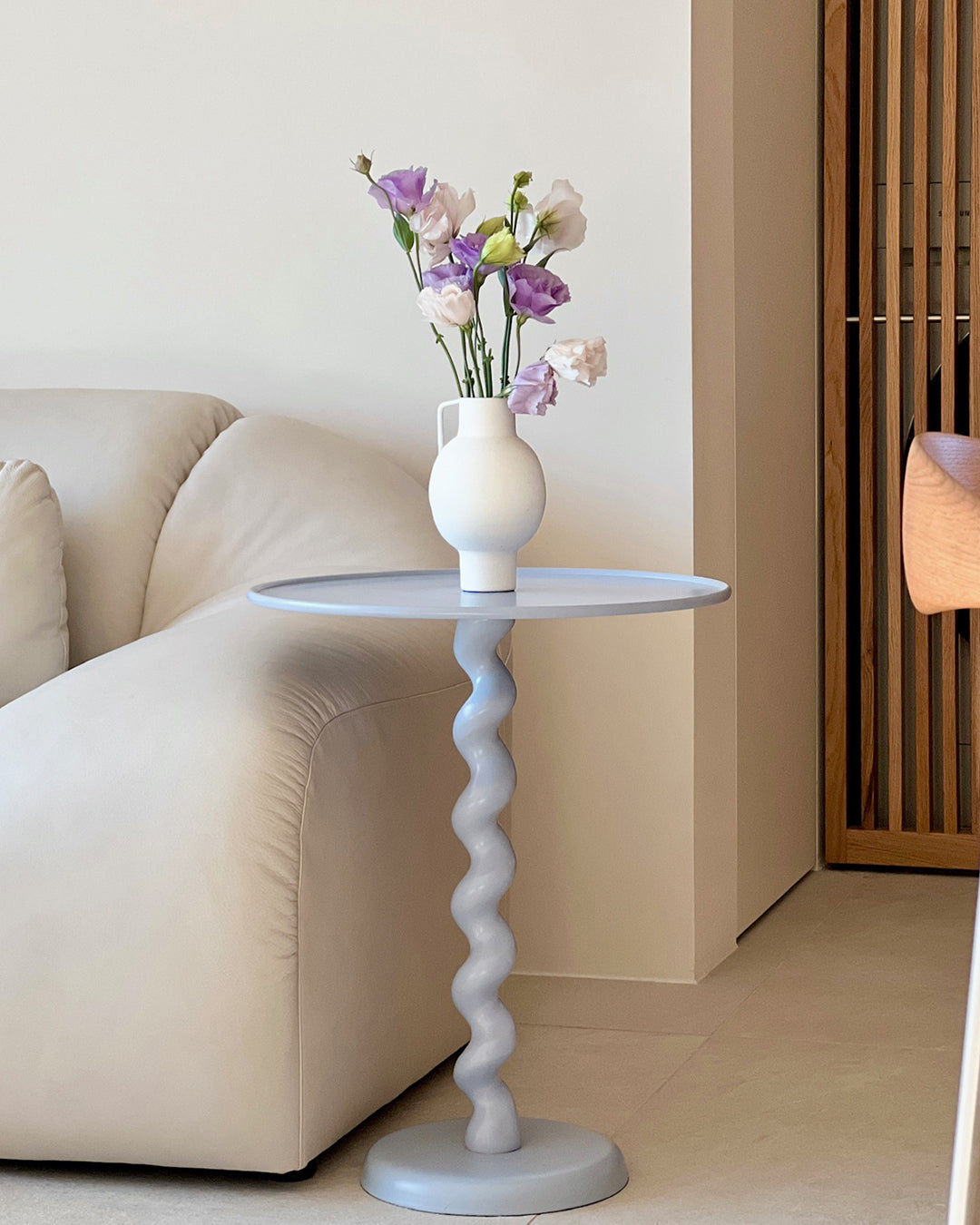 Vase Object 18cm - White