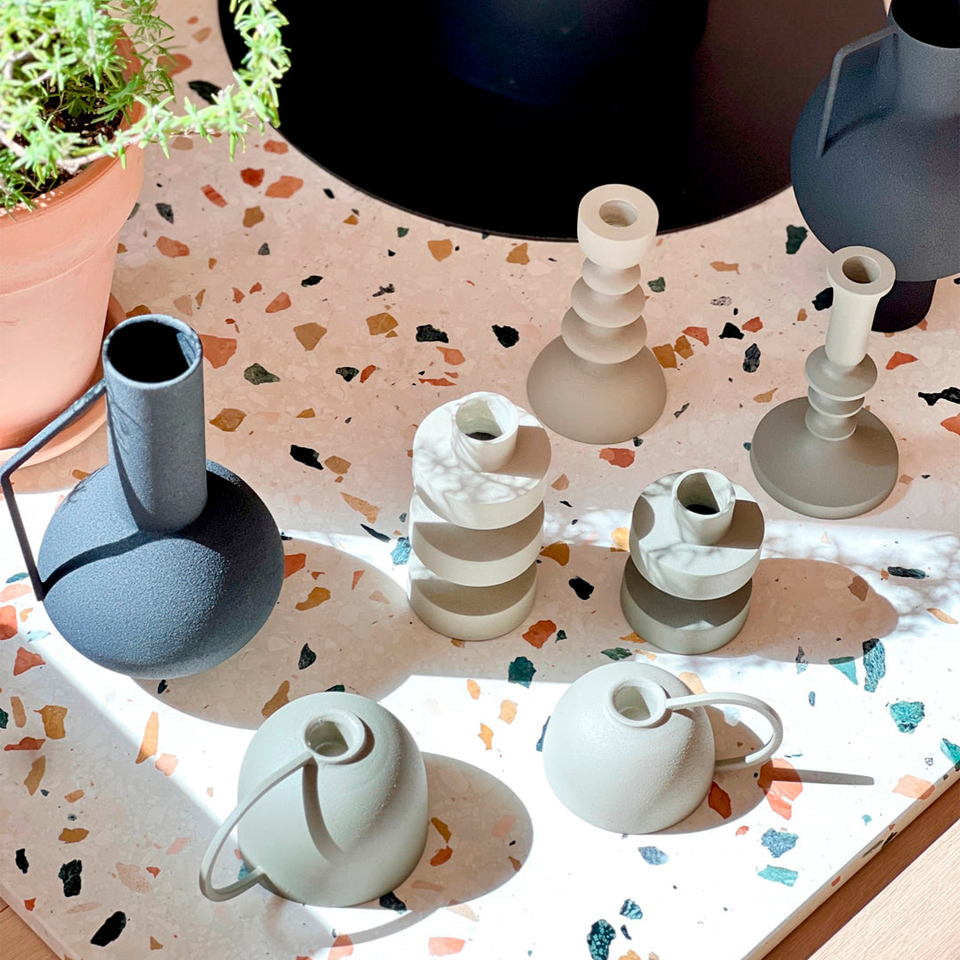 VASE STACK - GRAY