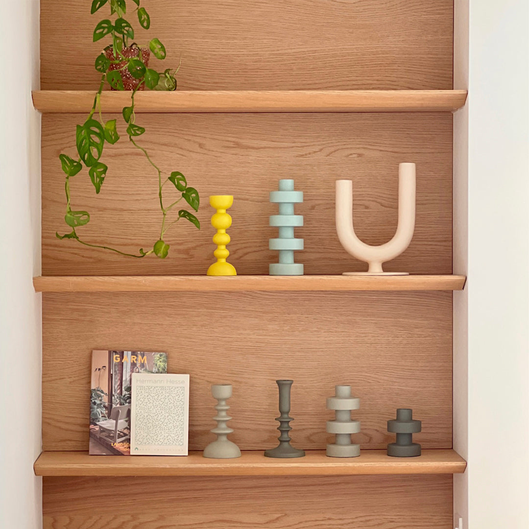 VASE STACK - DARK GRAY