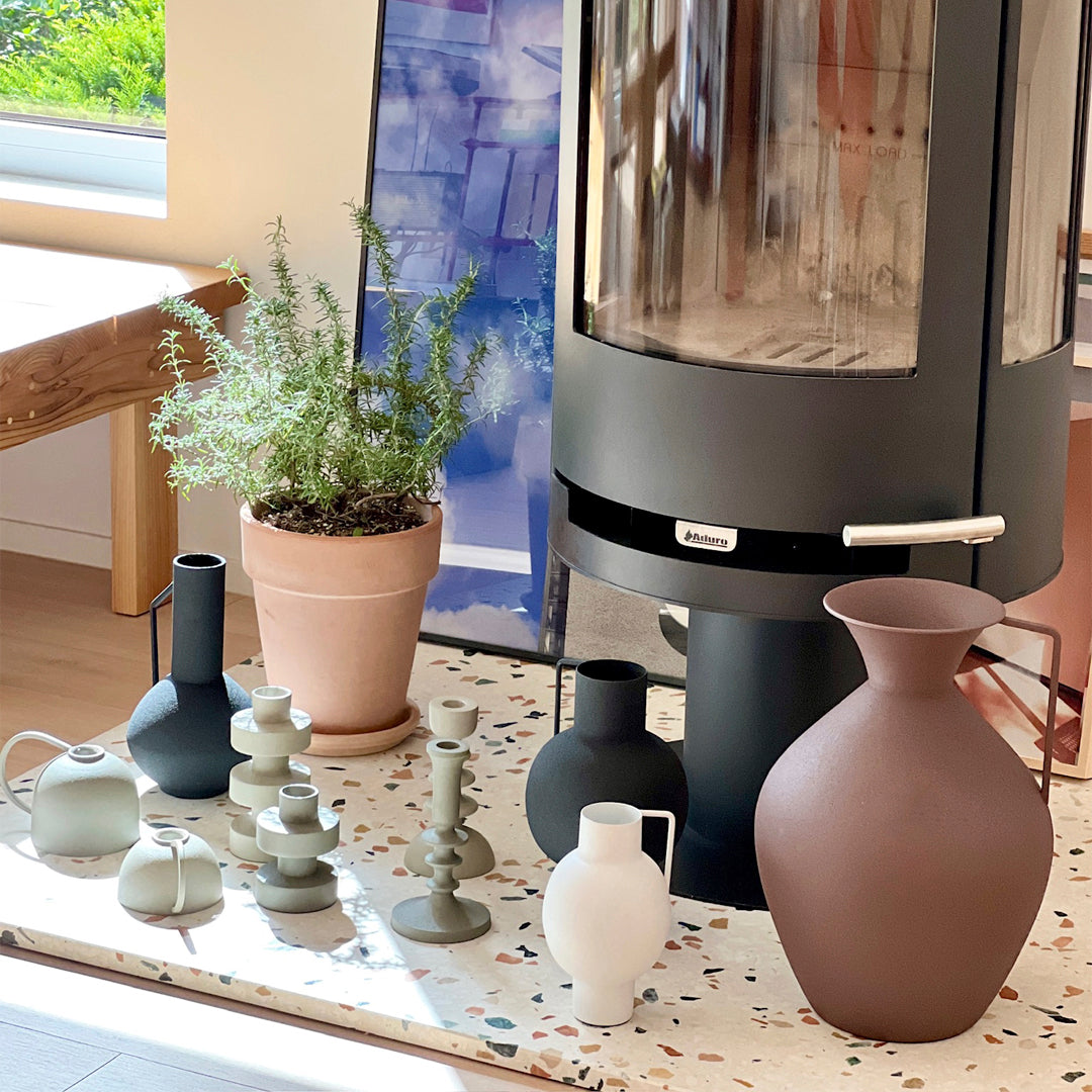 VASE STACK - DARK GRAY
