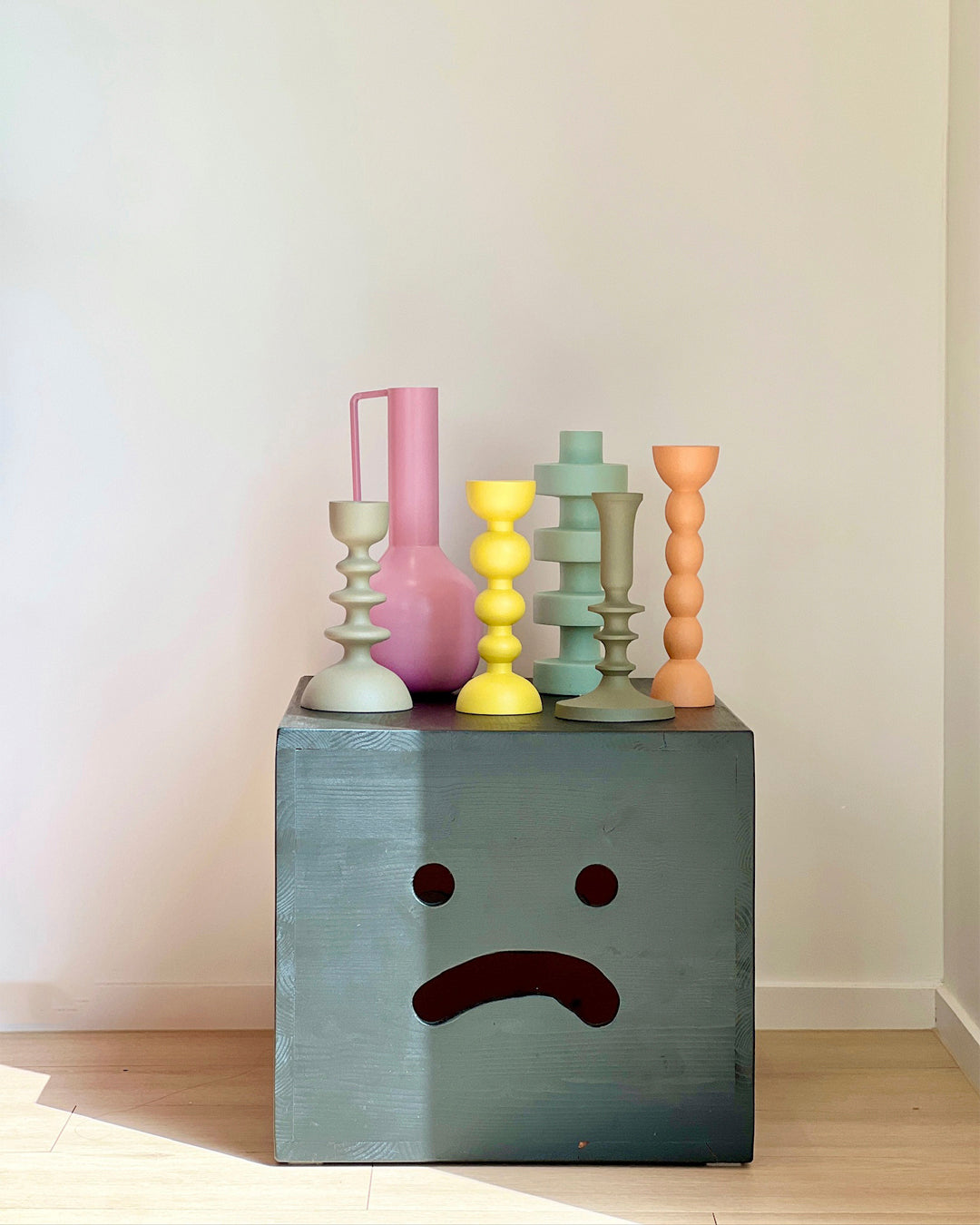 VASE OBJECT 23CM - PINK