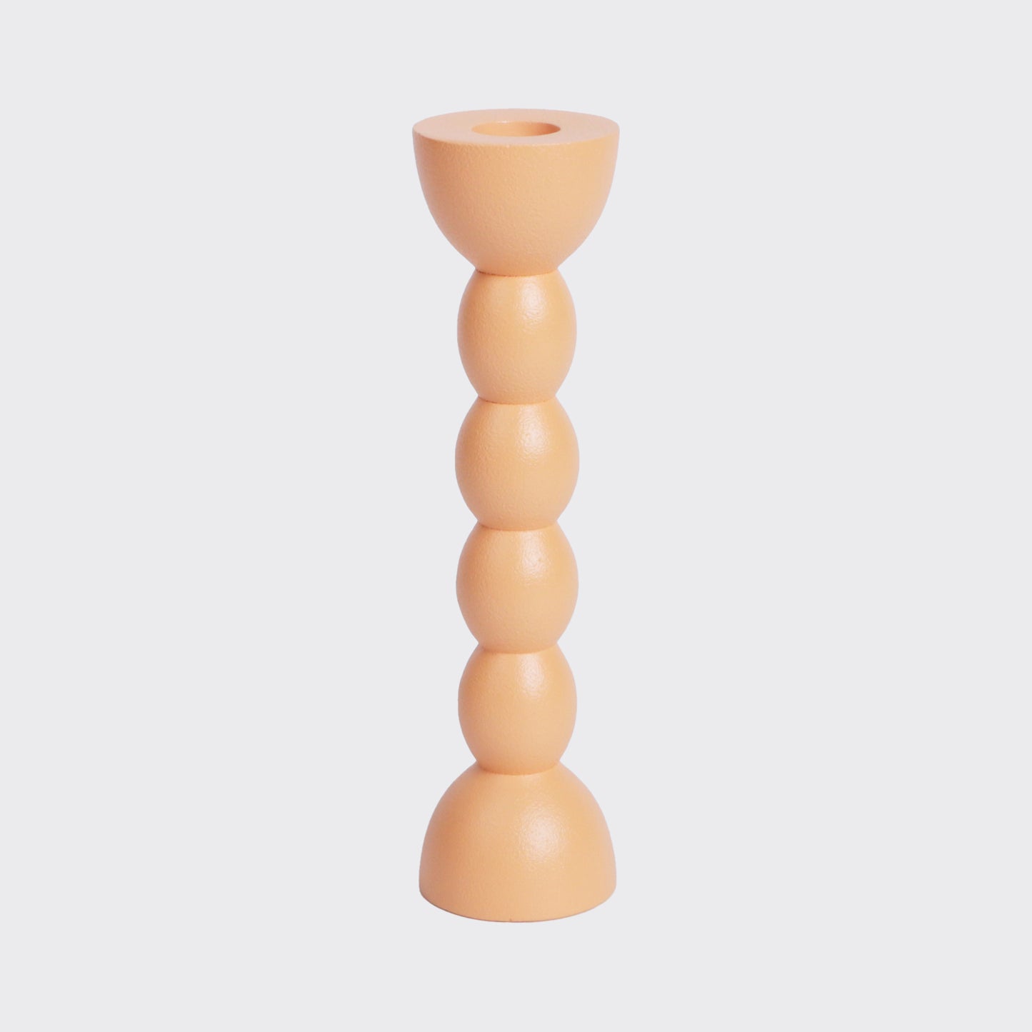 CANDLE HOLDER BUBBLY - ORANGE