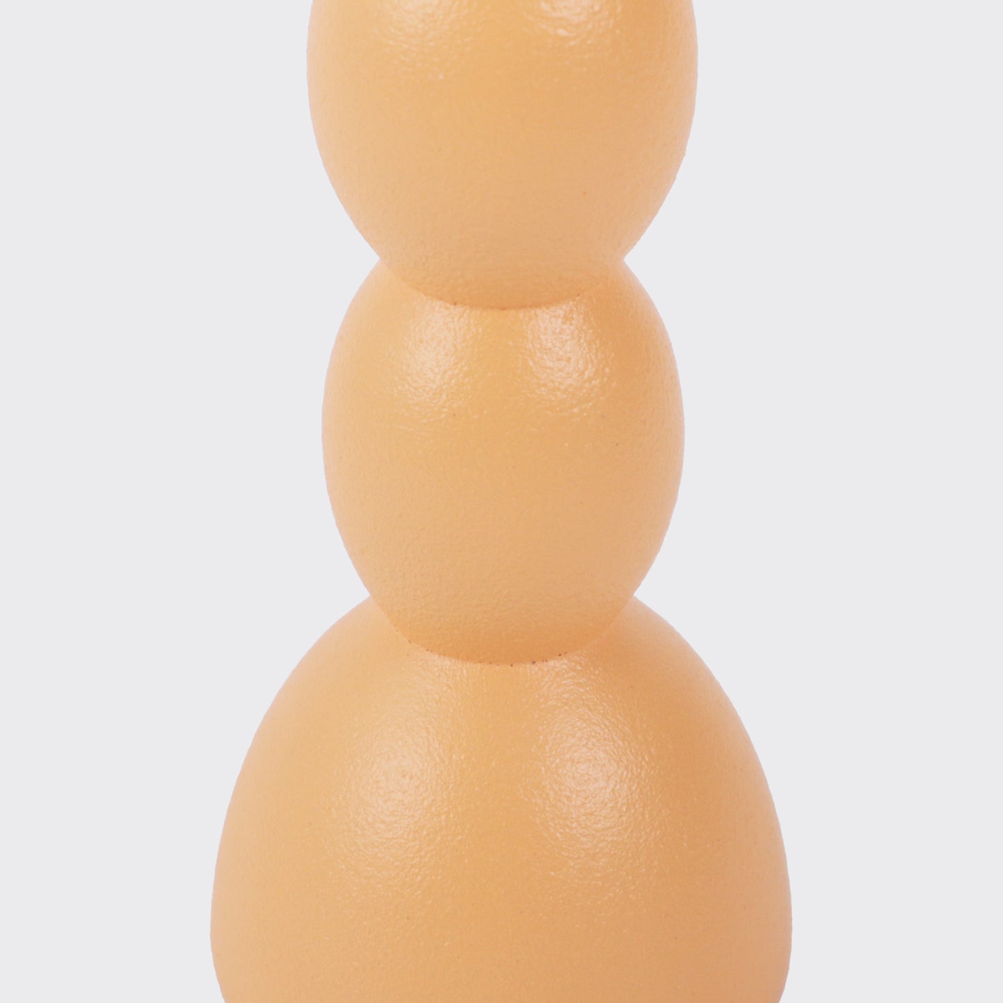 CANDLE HOLDER BUBBLY - ORANGE