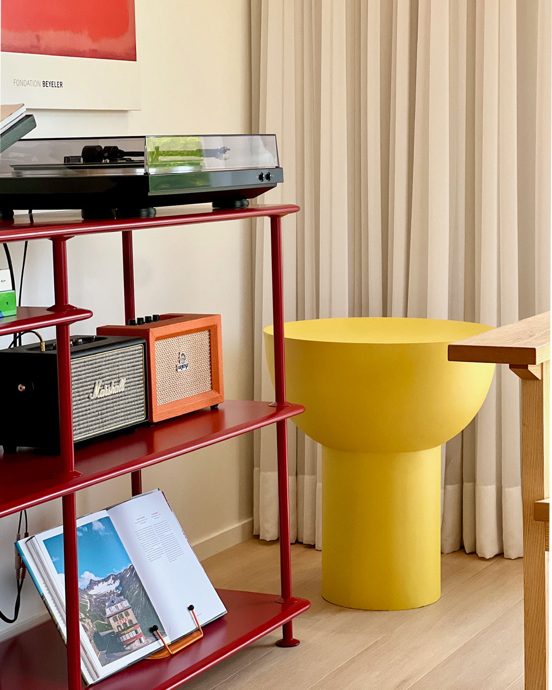 SIDE TABLE TAMBO - YELLOW