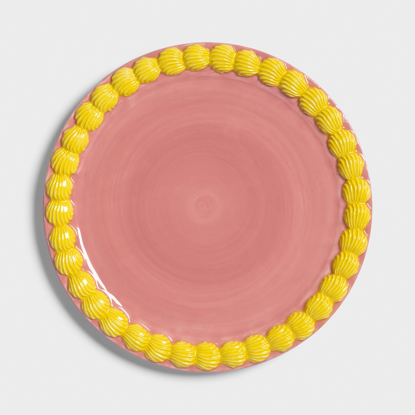 Dessert Plate Whip - Pink/Yellow