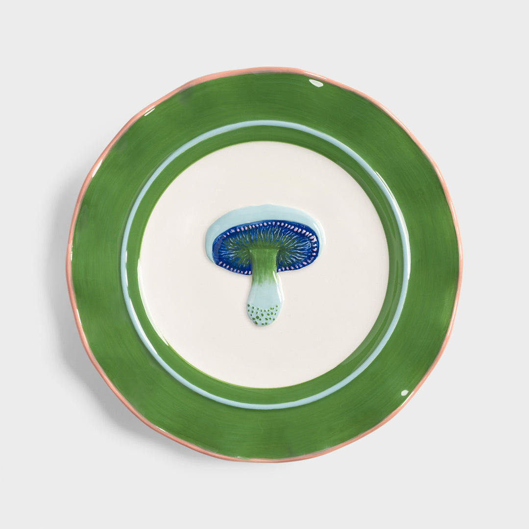 PLATE MAGIC MUSHROOM - PINK