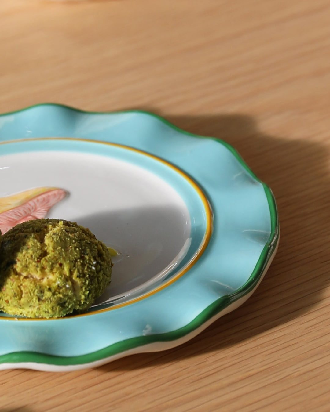 PLATE MAGIC MUSHROOM - BLUE