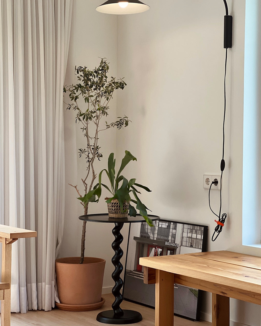 SIDE TABLE DRIZZLE - BLACK