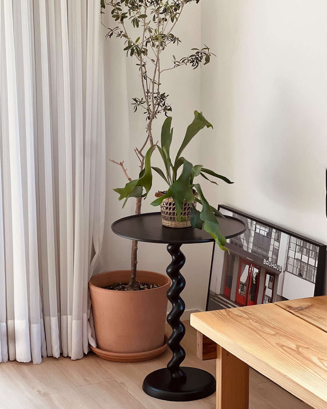 SIDE TABLE DRIZZLE - BLACK