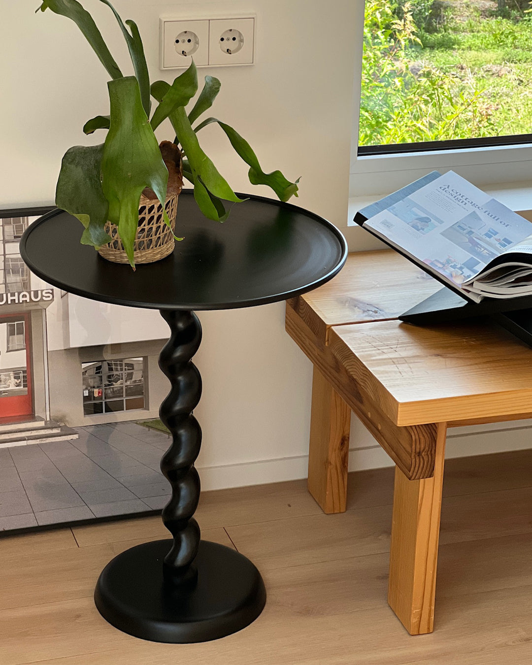 SIDE TABLE DRIZZLE - BLACK